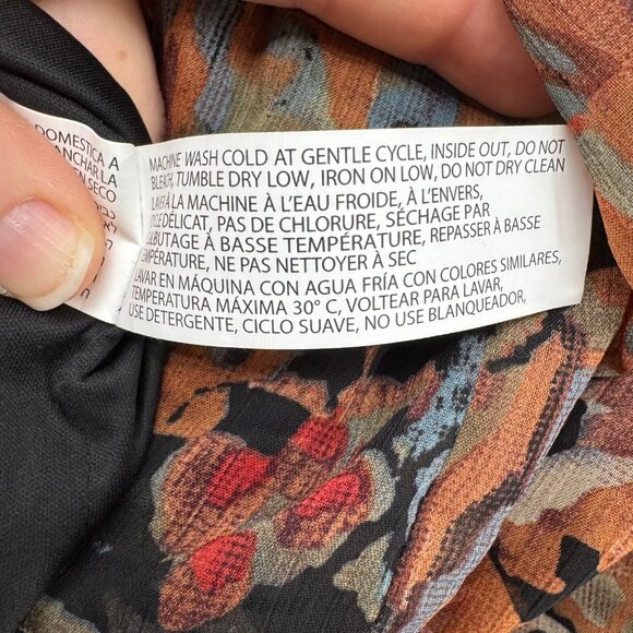 Dex Multicolor Paisley Midi Dress - Picture 6 of 13